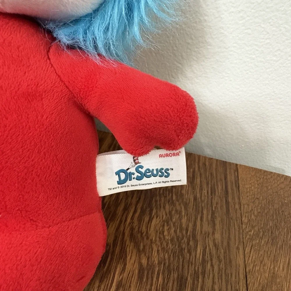 Dr Suess Cat And The Hat Build A Bear And Double Sided Thing 1 And Thing 2
